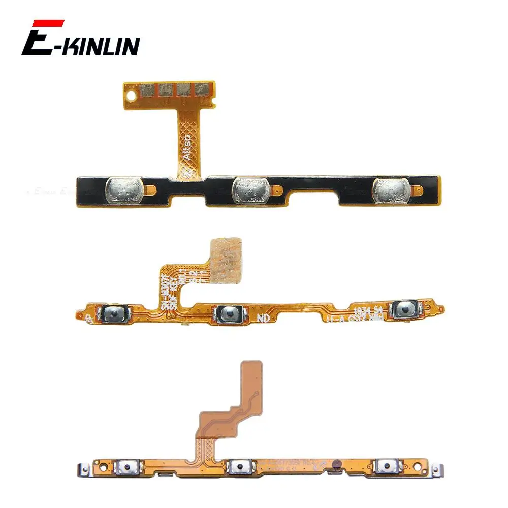 Switch Power ON OFF Key Mute Silent Volume Button Flex Cable For Samsung Galaxy M10 M20 M30 M40 M01s M02s M10s M21s M30s M31s