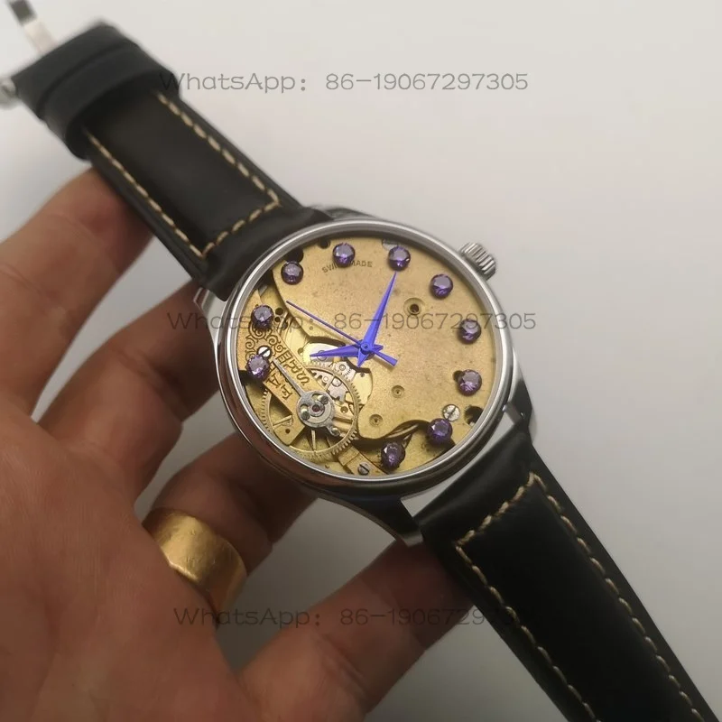Men's Automatic Mechanical Watch, Retro Old Pocket Watch, Personalized Creativity