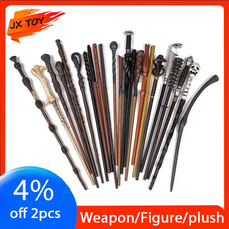 JX TOY 41styles Magic Wand Hermione Prop Dumbledore Weapon Lord Voldemort Stick Malfoy/Ron/Newt /Lucius/lunna Toys Home Deocr