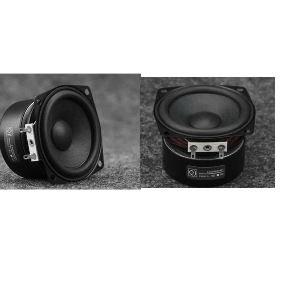 1 par 2.5 "Polegada gama completa de áudio alto-falante de alta fidelidade estéreo woofer loudspeake 48 8-15w