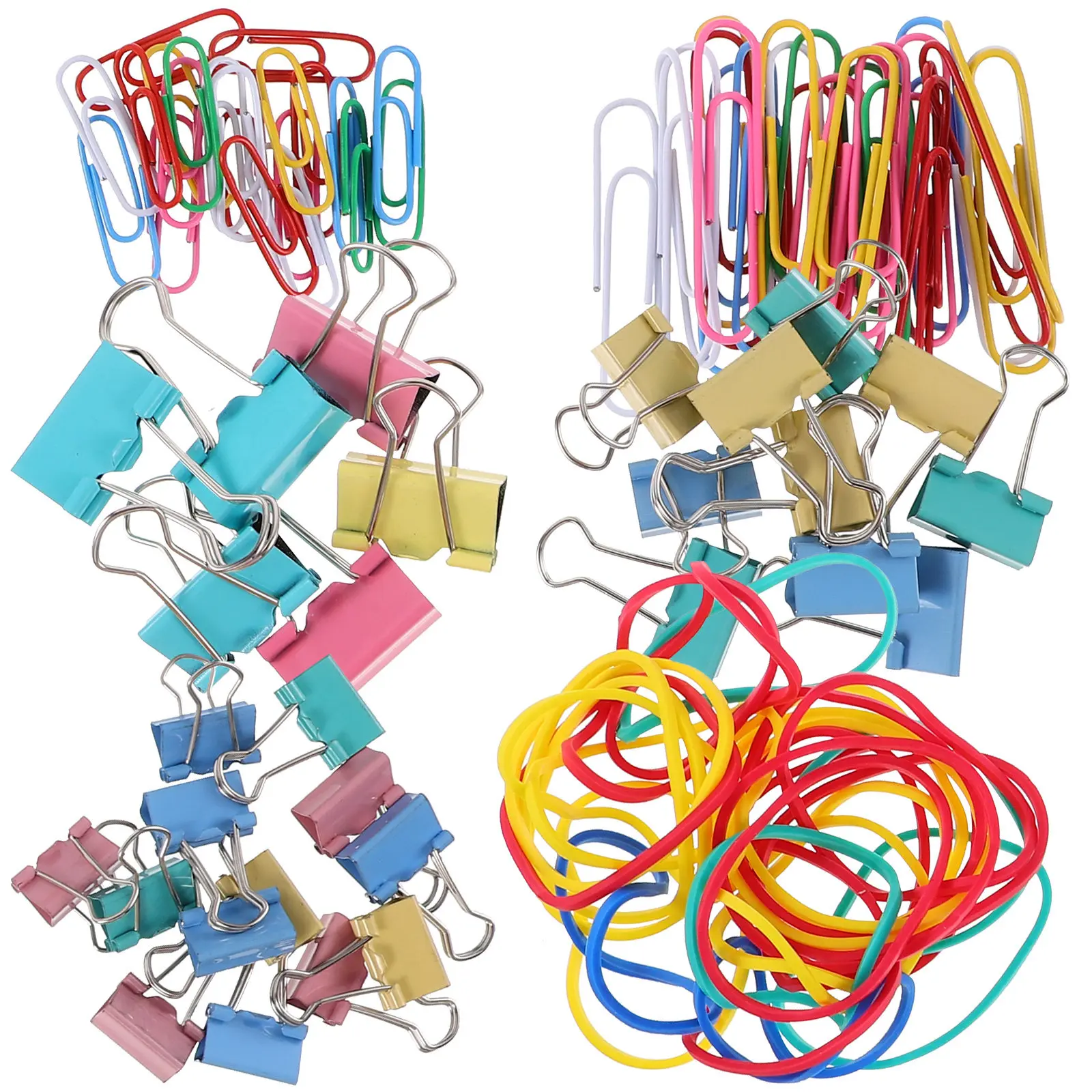 

240 шт. в 1 коробке, декоративные цветные скрепки для бумаги, прочные, для офиса, школы, дома, многофункциональные зажимы для файлов, канцелярские принадлежности