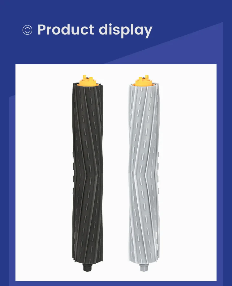 Para robert irobot varrendo robô acessórios rolo escova de borracha série 800 880 870 860