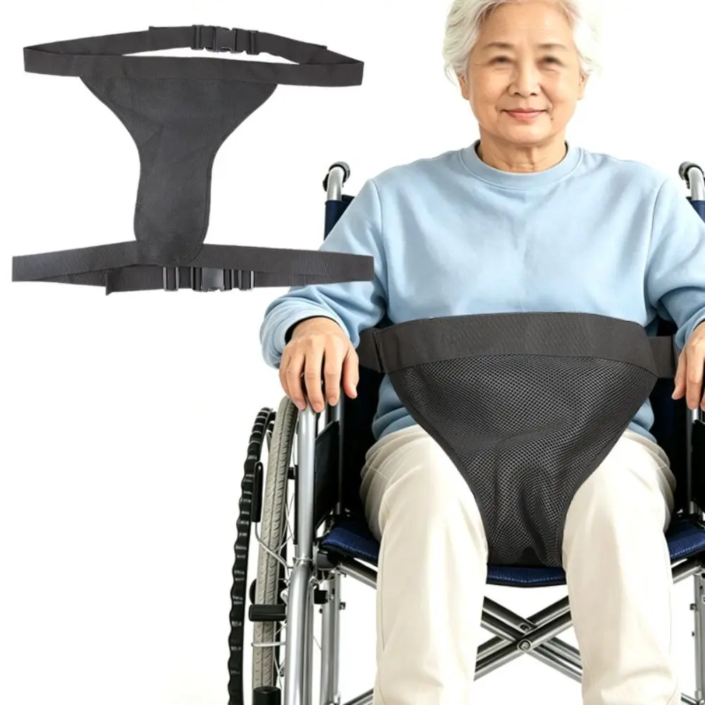 Quick Release Buckle Wheelchair Seat Belt Adjustable Padded Strap Wheelchair Safety Harness Universal Fit
