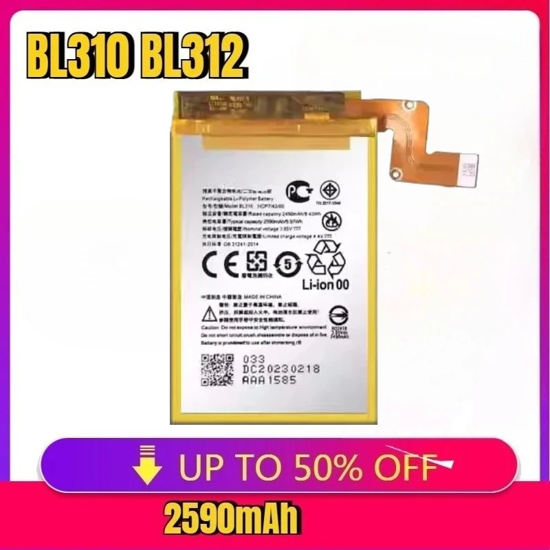 

For Lenovo Legion Duel Legion Esports Pro L79031 BL310 BL312 Mobile Phone Batterij 3150mAh BL 310 BL 312 Replaceable Battery