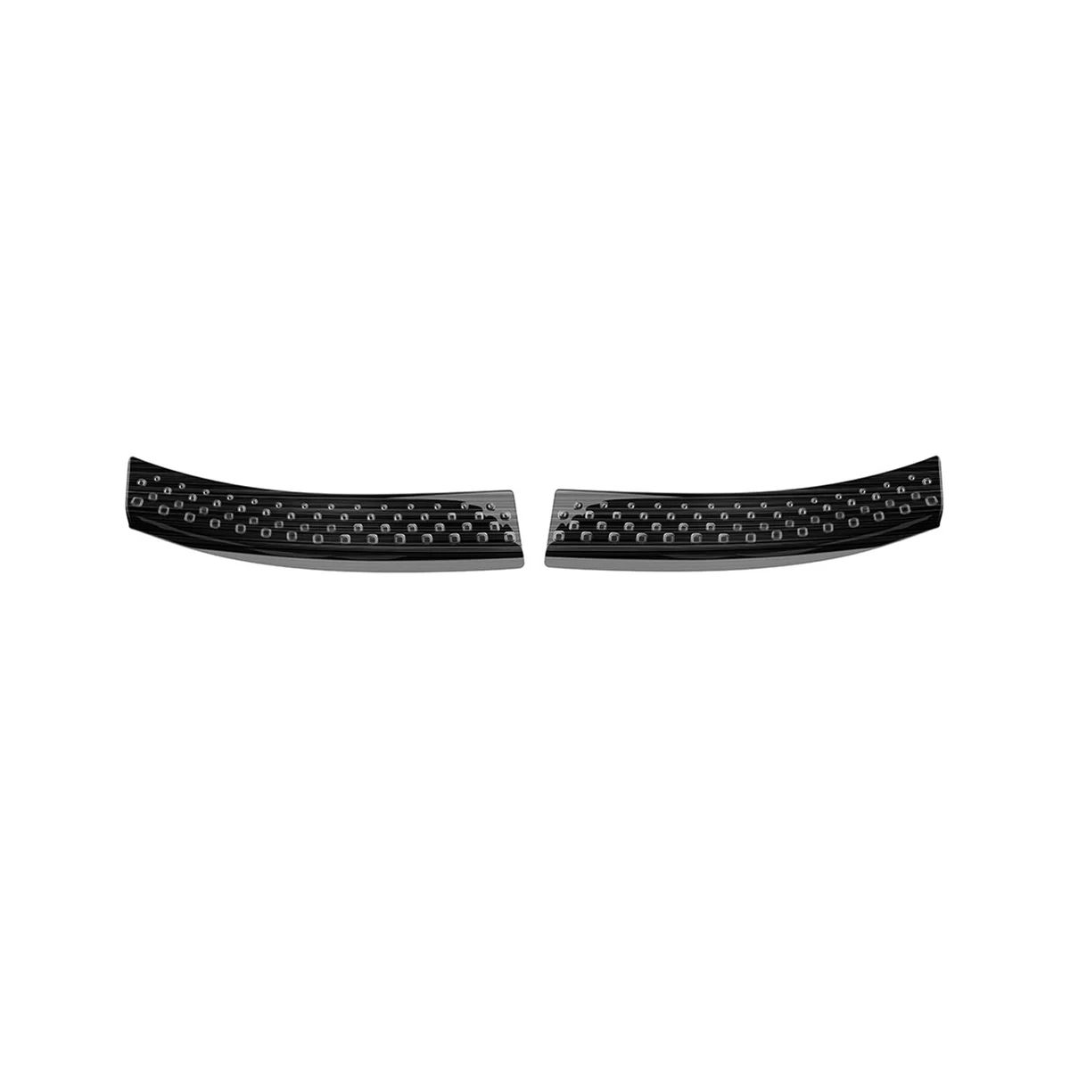 Car Trunk Door Guard Strips Sill Plate Protector Rear Bumper Guard Trim Cover Strip for Toyota SIENTA 2022 2023 Black