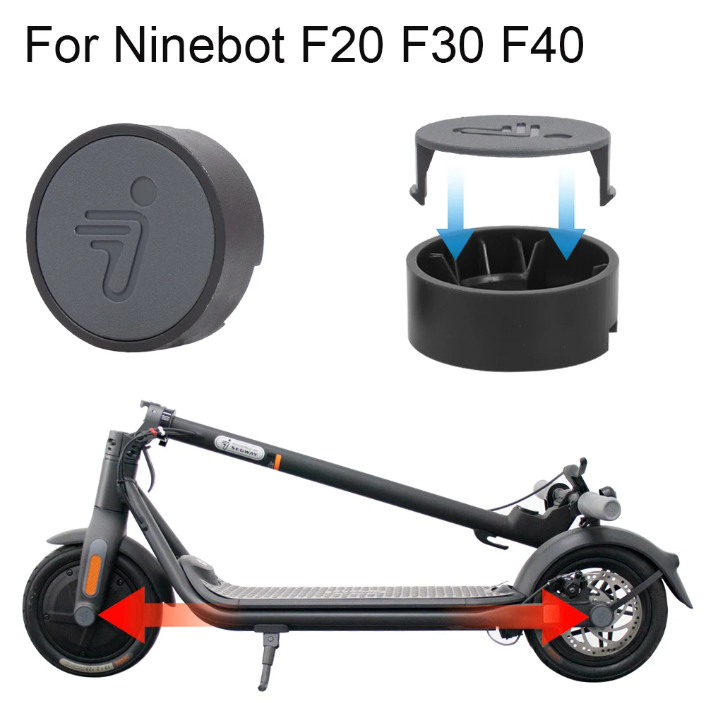 Original Front Rear Cover Electric Scooter For Ninebot F20 F30 F40 Fix Holder Of Rear Wheel Hub Plastic Case Decoration Parts