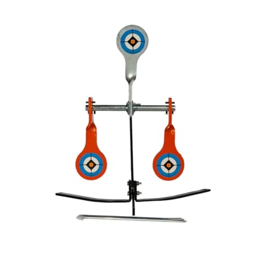 

High Cal Auto Reset Pro Steel Shooting Target for High Caliber Firearms with Durable Design and Instant Reset M