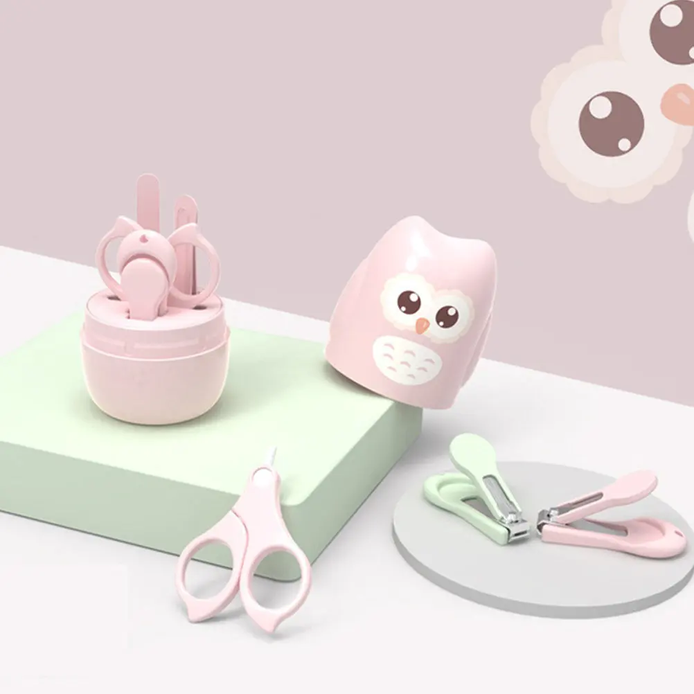 

Набор для ухода за ногтями младенцев: 1 комплект, эргономичная ручка, удобный захват, для новорожденных, маникюр, педикюр, триммер