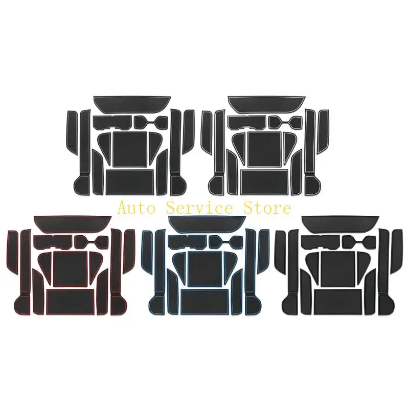 462A Multiple Color Door Pocket Pad Waterproof Car Decoration