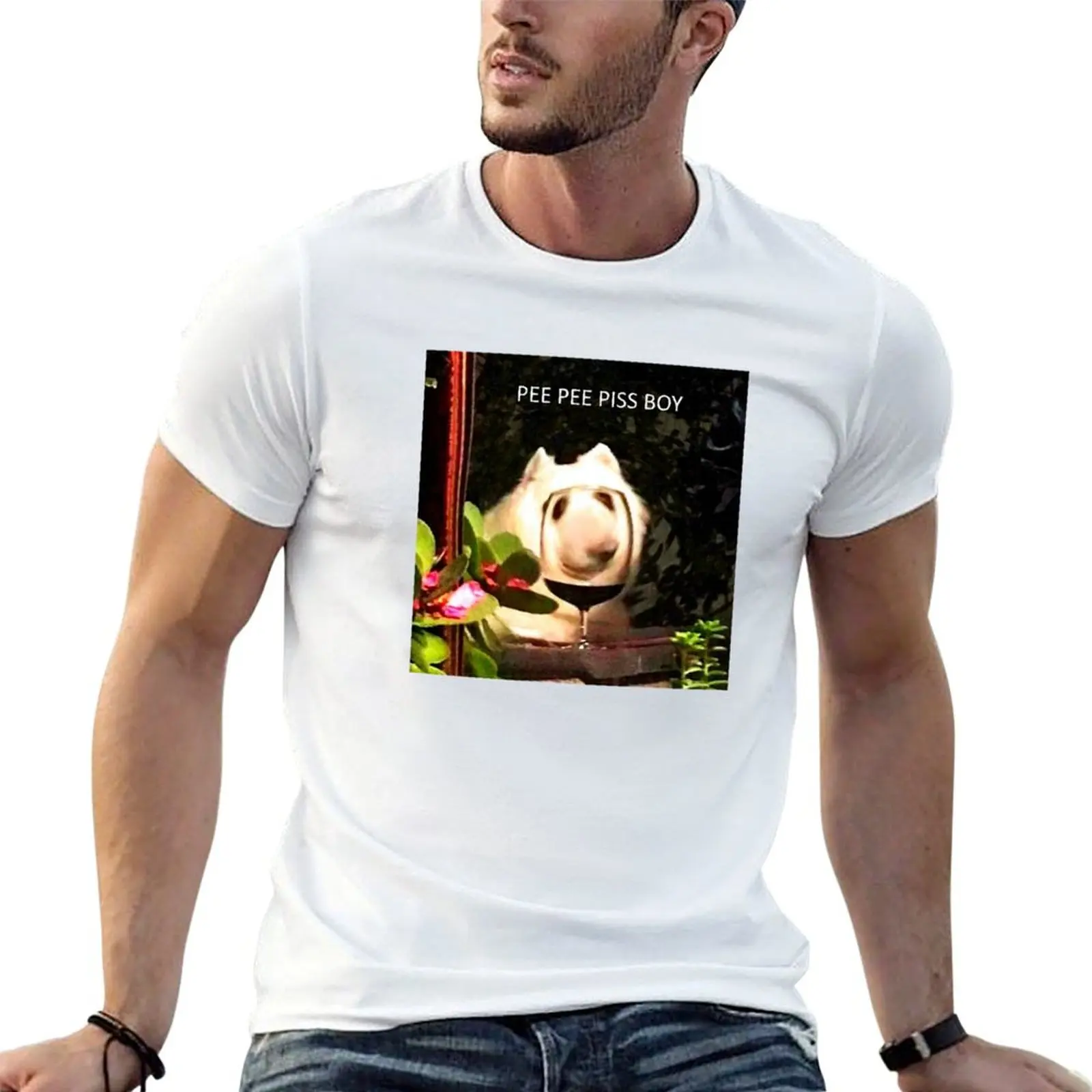 PISS BOY T-Shirt anime anime stuff anime shirts men