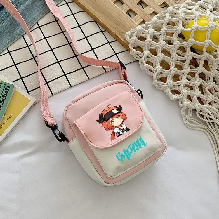 Arknights Game Merchandise 2D Amiya Crossbody Single Shoulder Mini Women's Travel Bag Anime