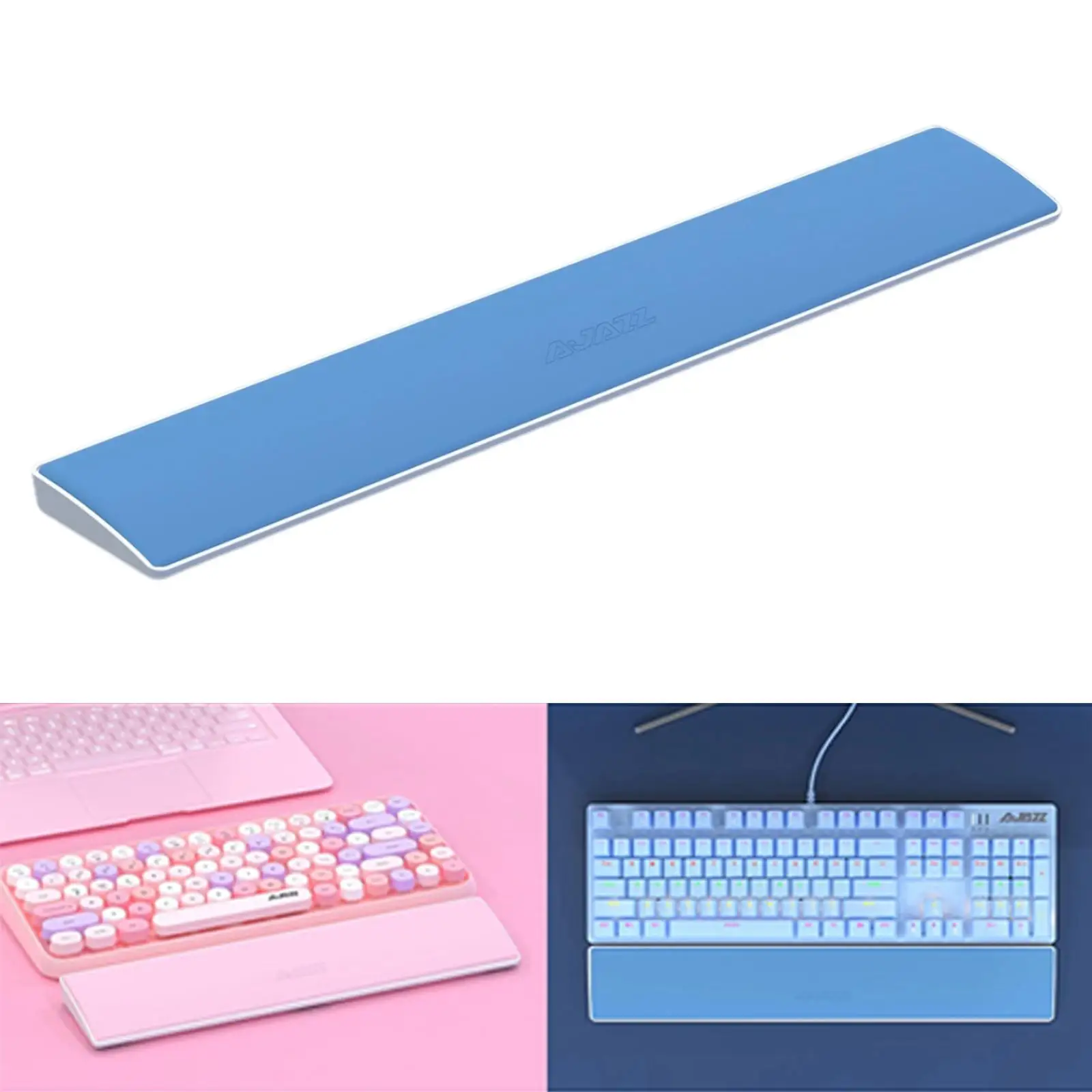 PU Keyboard Wrist Rest Pad Anti-Skid Cushion for Desktop Computer Home