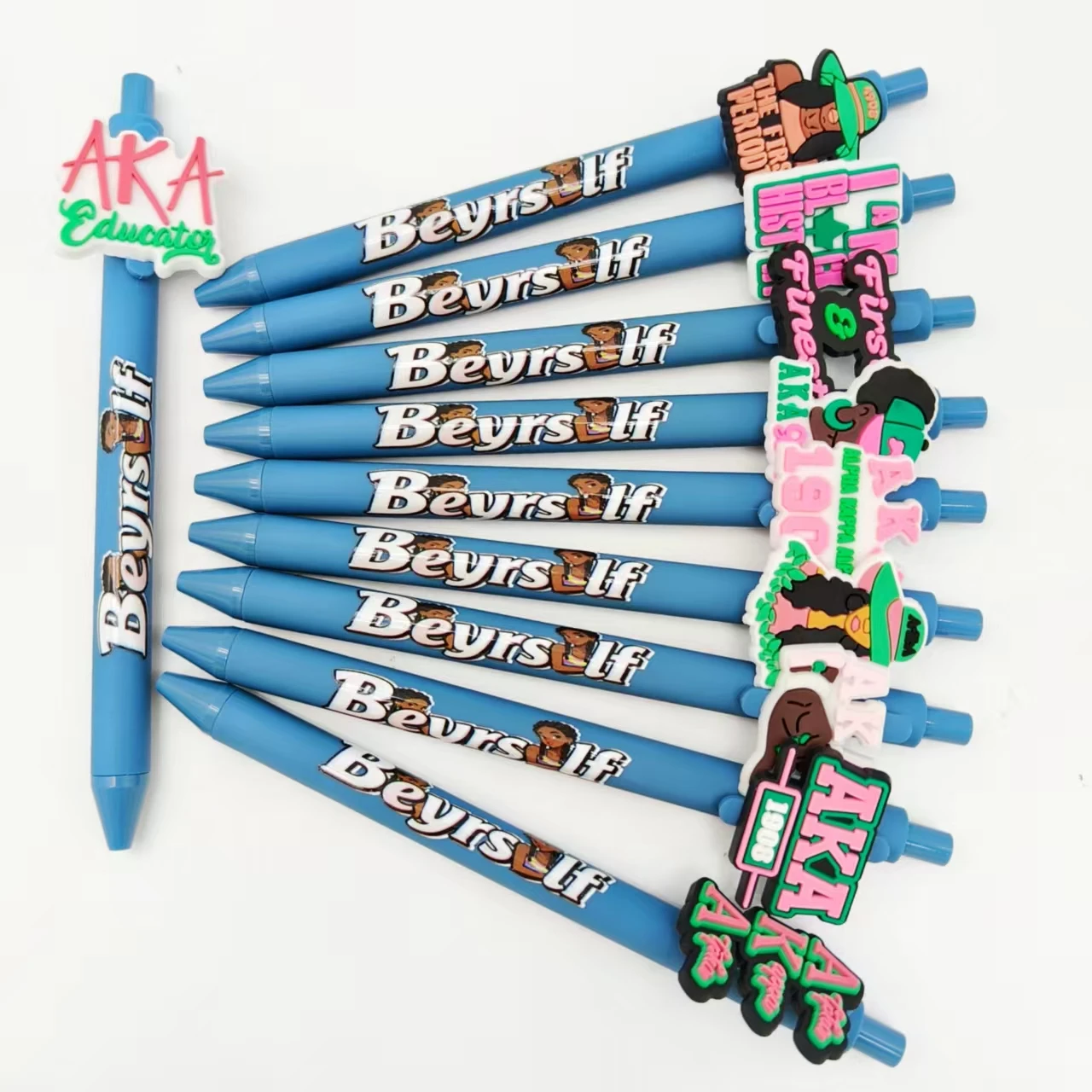 11pcs/16pcs caneta esferográfica de atividade comunitária europeia e americana caneta esferográfica de escritório de papelaria de volta às aulas