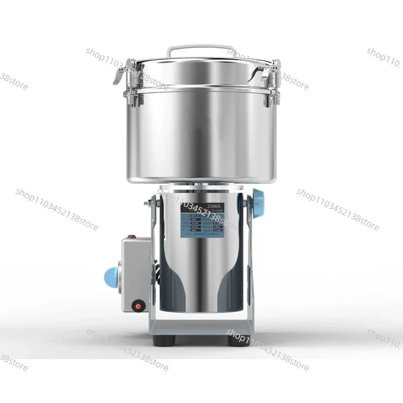 220 В/4200 Вт кофемолка для зерна и специй, бытовая универсальная мельница для зерновых ZT-2500A, дробилка для медицинских материалов 220 В/4200 Вт кофемолка для зерна и специй, бытовая универсальная мельница для зерновых ZT-2500A, дробилка для медицинских материалов