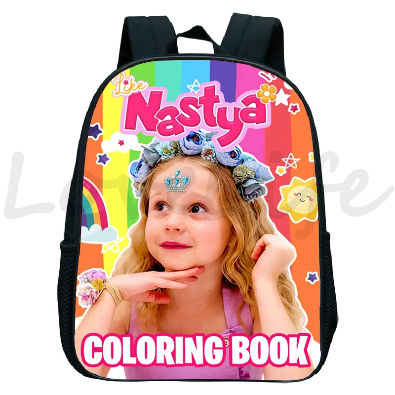 

Like Nastya Backpacks Cartoon Boobag Children Schoolbag Kindergarten Bags Kids Backpack Toddler Rucksack Girls Mochila 12 Inch