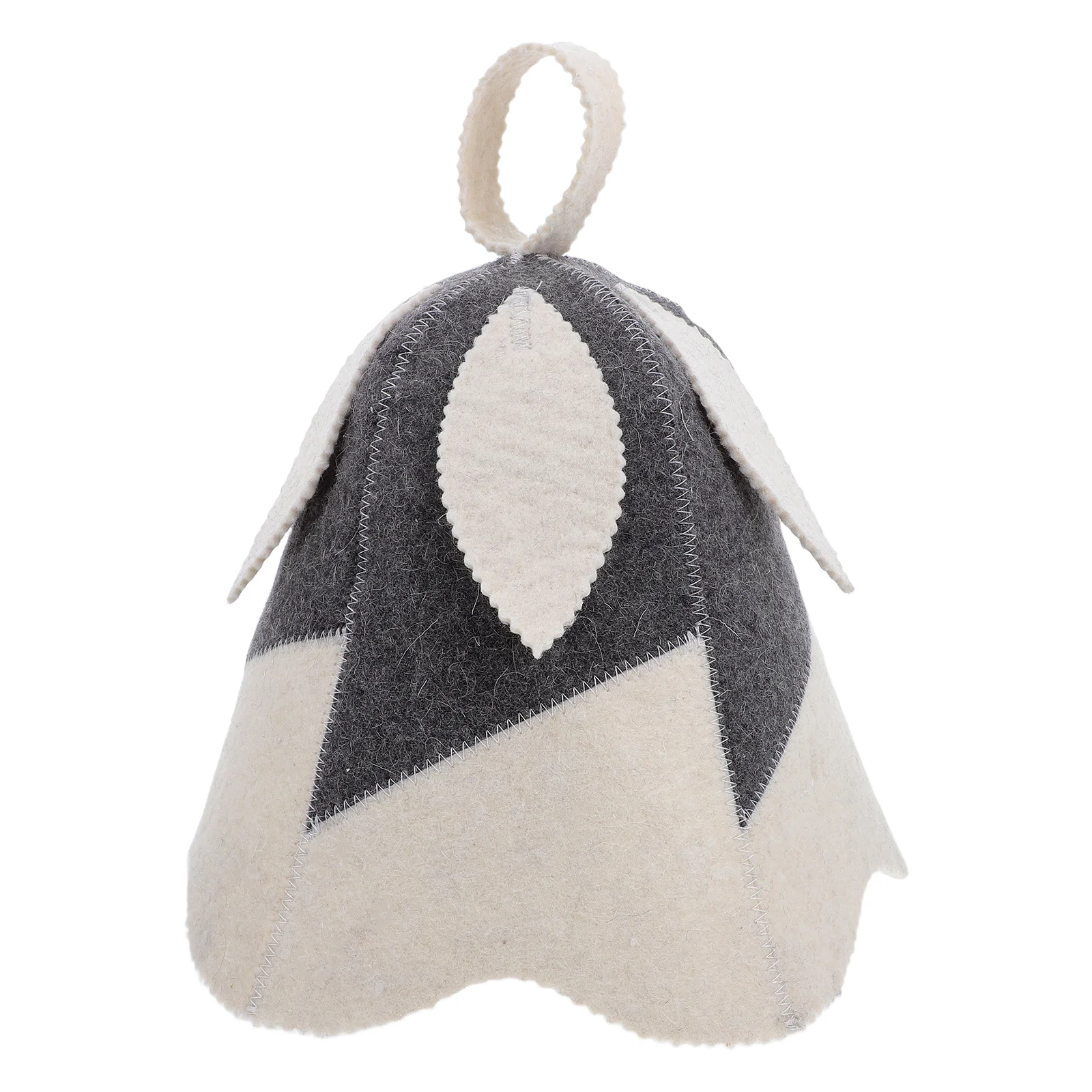 

Sauna Hat Wool Felt Leaf Design Soft Bath Cap for Men Women Heat Insulating Hair Protector Absorbent Sauna Accessories Steam