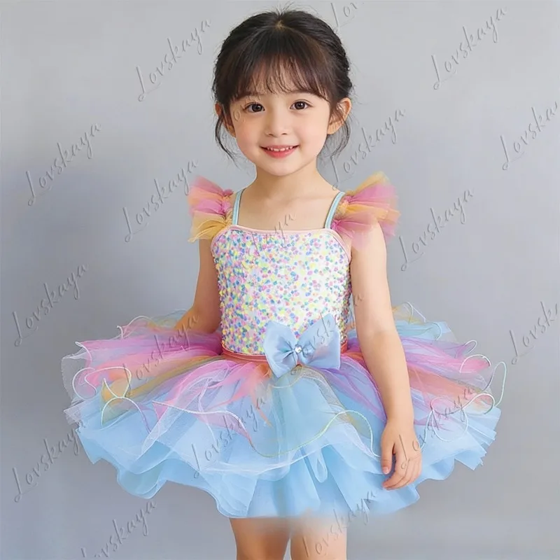 robe-tutu-en-tulle-arc-en-ciel-pour-filles-jupe-de-ballet-pour-enfants-costume-de-princesse-volumineux-tenue-de-scene-pour-la-maternelle