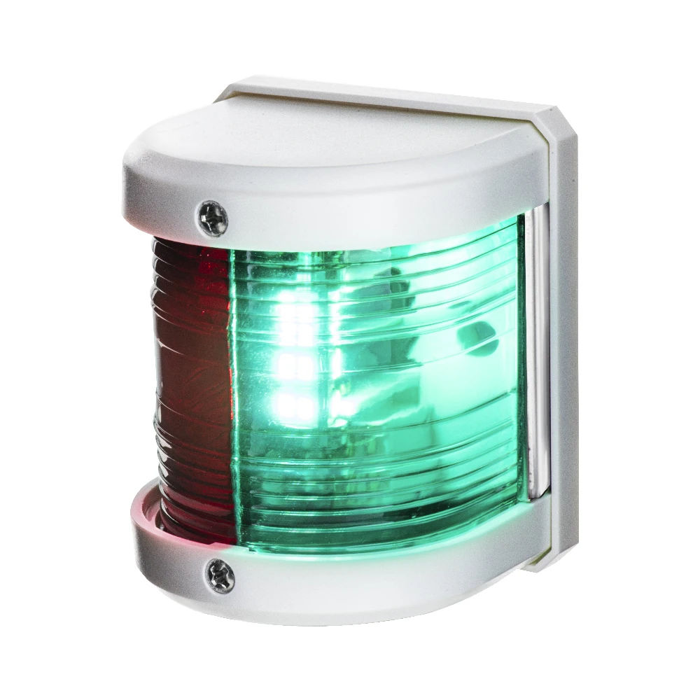 

Red Green Bicolor Bow Navigation Light for Marine Boat Yacht Ship 12V LED 2 Nautical Miles