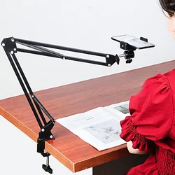 Trípode superior para mesa de teléfono, soporte de montaje de cámara sobre la cabeza para teléfono móvil, Smartphone, grabación de Video, grabación de fotos