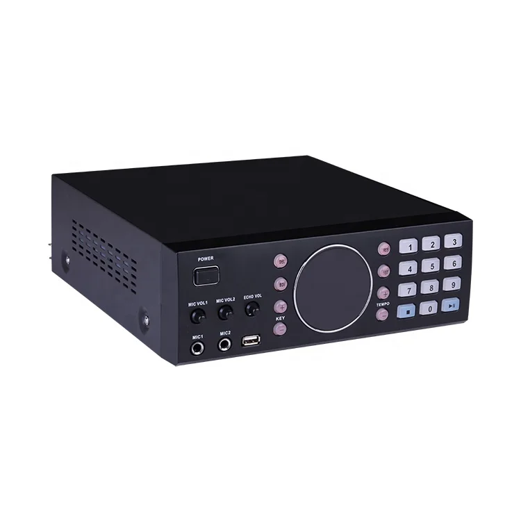 مشغل DVD كاريوكي محمول عالي السرعة USB 2.0 يدعم 7 شرائح شاشة LED للاستخدام المنزلي قرص U ومشغل USB HDD #6