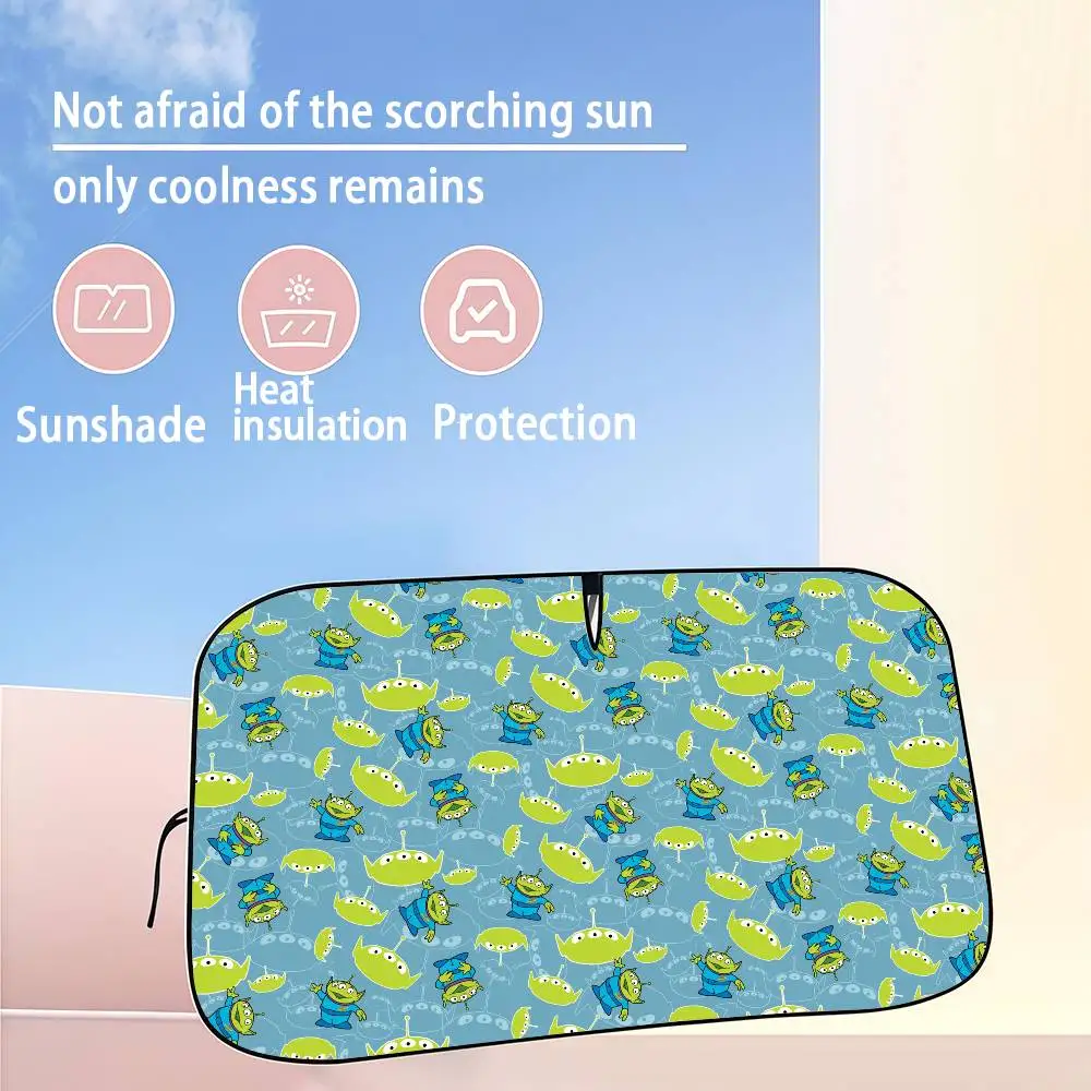 

Disney Toy Story Car SunShade Windshield Sun Shade Personalized Picture Block UV Rays Visor Protector
