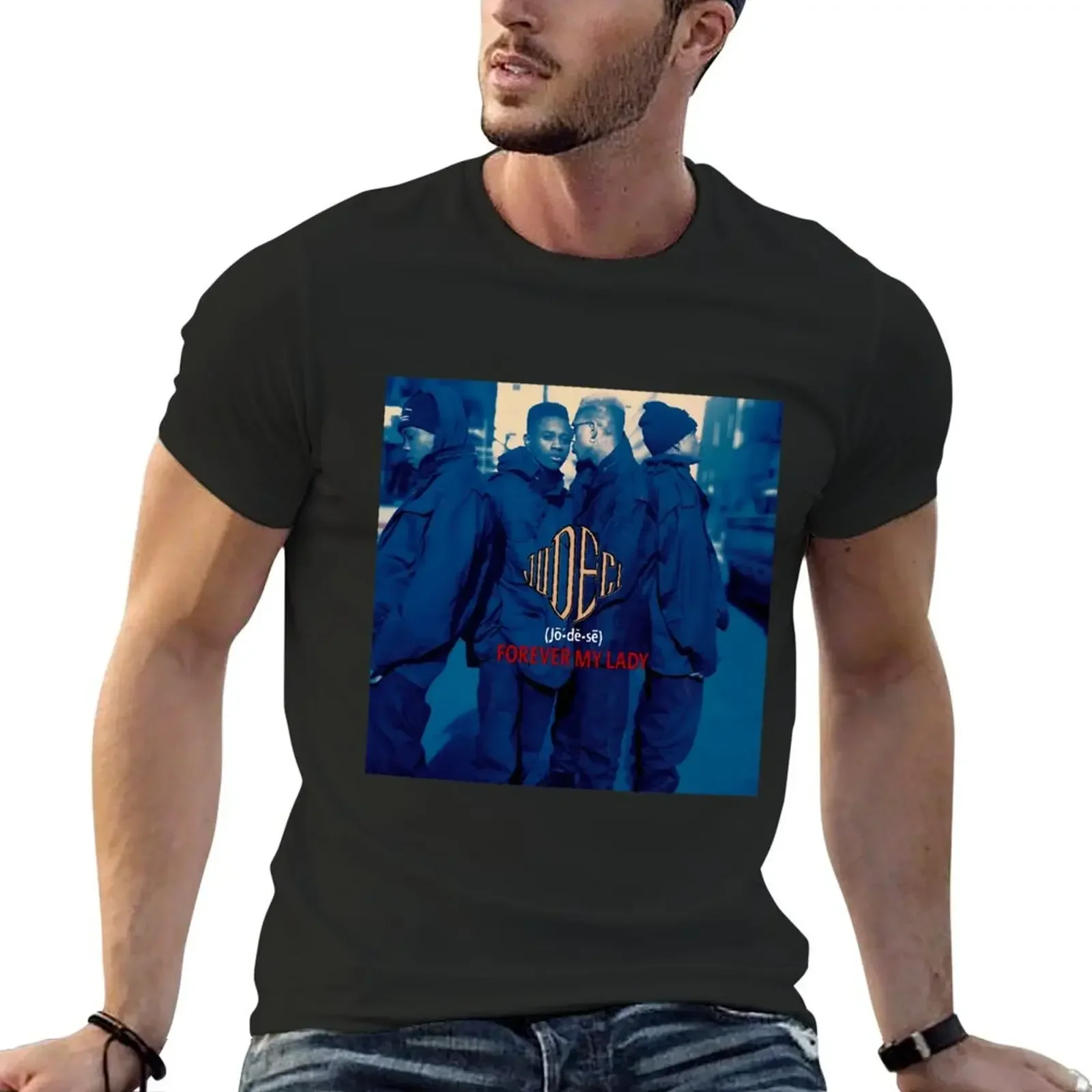 Jodeci Forever My Lady T-Shirt blue archive man clothes mens shirts graphic tee