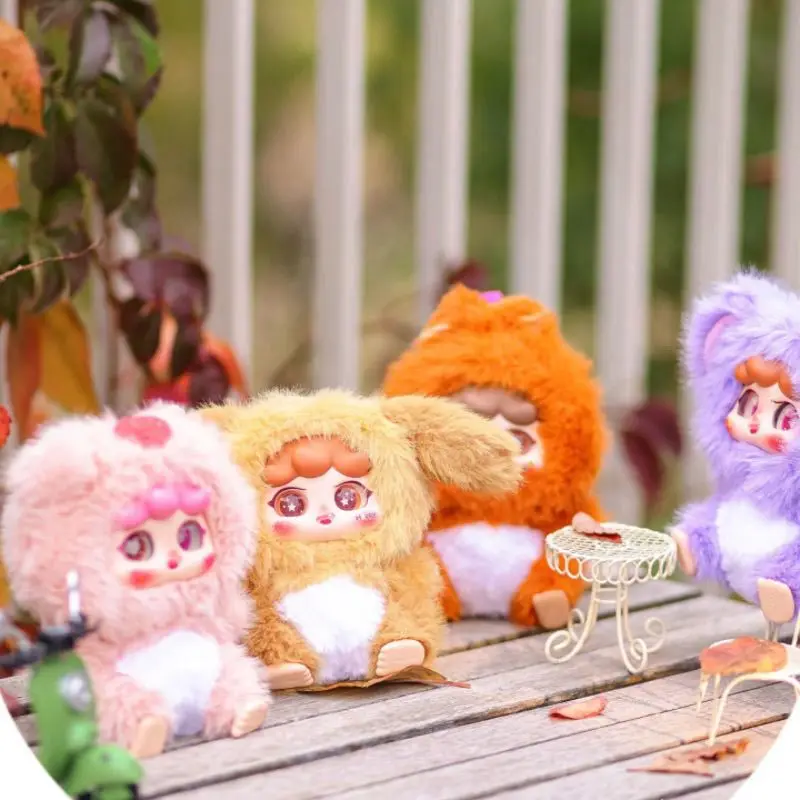 

MiGo Forest Garden Fair Plush Series Ornaments Blind Box Cute Enamel Doll Pendant Doll Mystery Box Collectible Surprise Gift