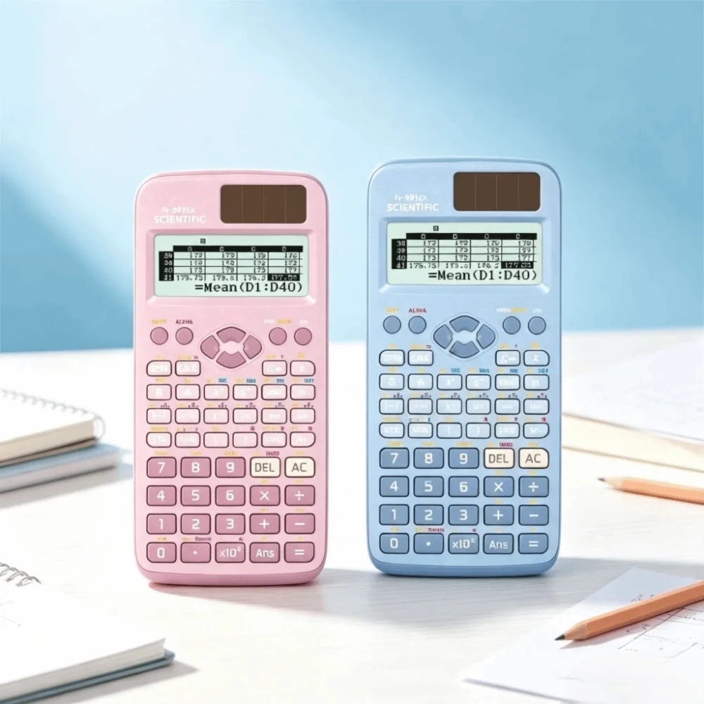 552 Functions Scientific Calculator with Pen Writing Tablet Function Calculator Matrix Vector Complex Statistics