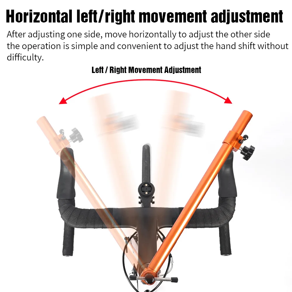 LeBycle bici da strada cambio a mano testa montaggio manubrio altezza angolo sinistra destra regolatore simmetrico strumento di livellamento manubrio bicicletta