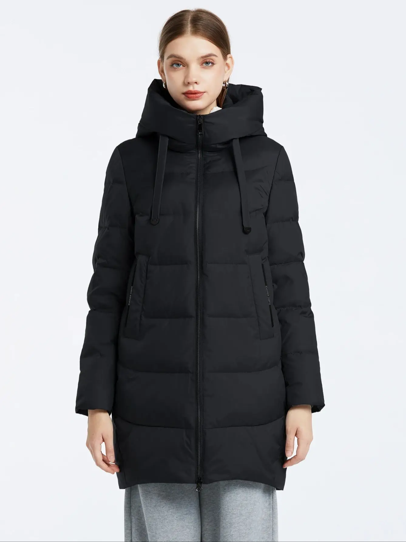 Cinemore Damen jacke Winter 2023 warme lange Parkas Kapuzen oberbekleidung Damen bekleidung Mode Daunen jacke Damen mantel Unisex