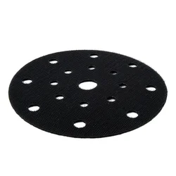 6 Inch 17 Holes Interface Pad Protection Disc 150mm For Grinder Hook And Loop Sanding Discs Thin Sponge Sanding Pad