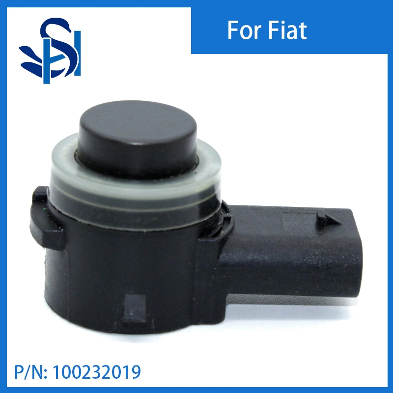 100232019 Sensor parkir PDC warna Radar hitam untuk Fiat 10023201943165