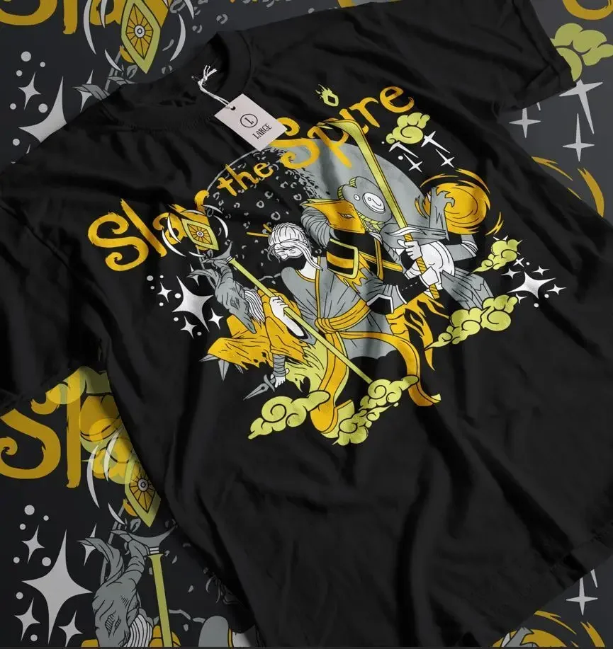 Slay the Spire Gaming T-Shirt Otaku T-Shirt Anime Manga Gift Shirt Tee All Size