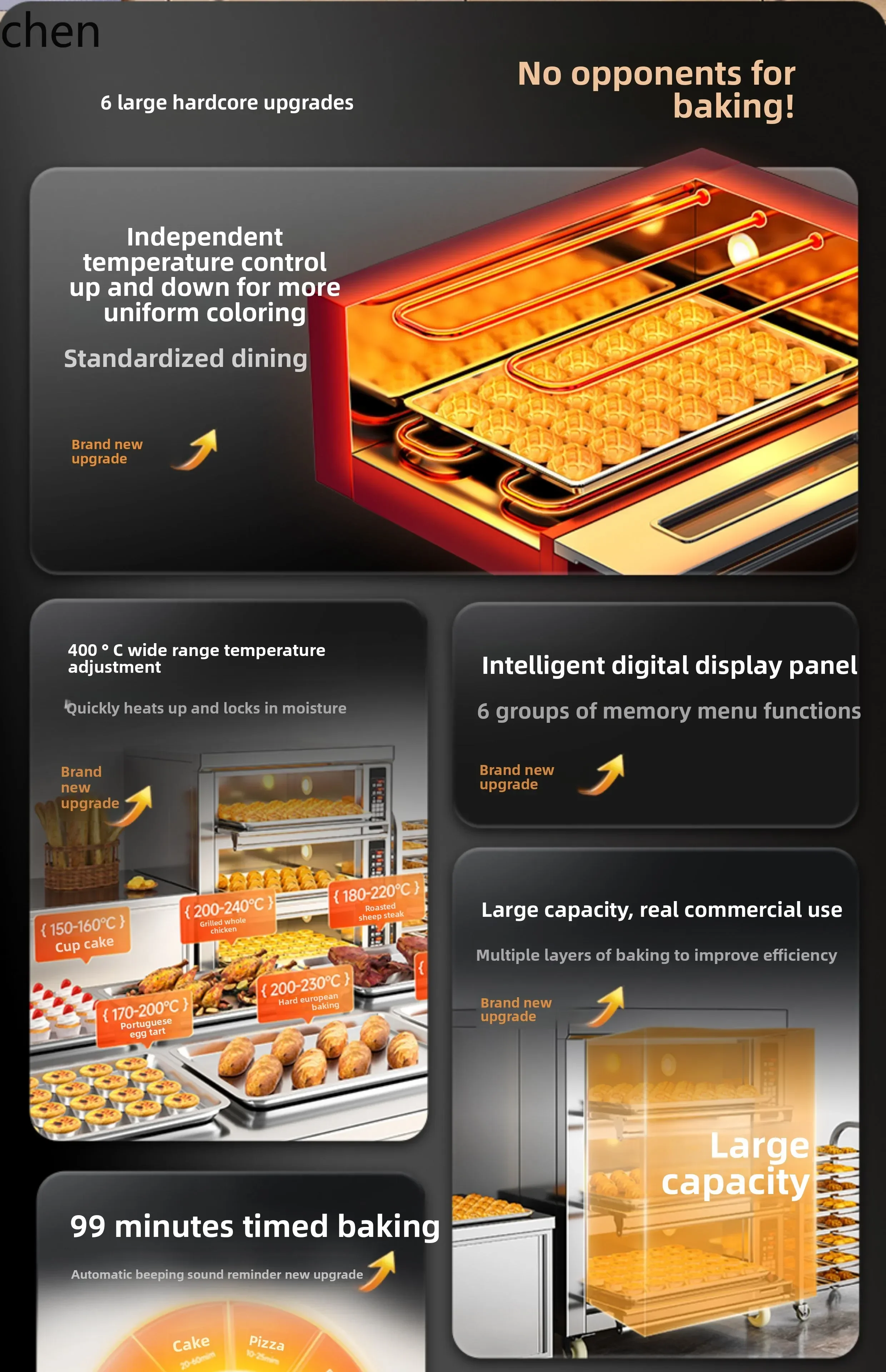 cc26 CP electric oven commercial large capacity household multi-function private room baking cake pia oven
