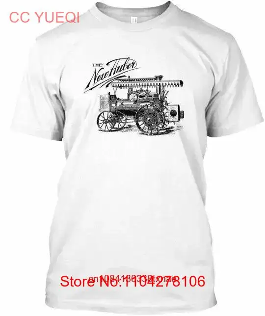 Huber Steam Traction Engine Farm Tractor The New T Shirt long or short sleeves