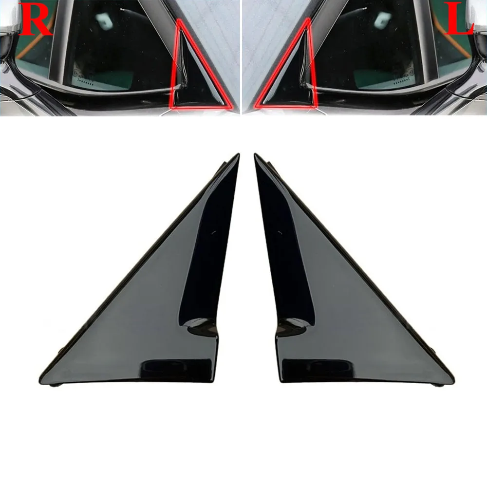 

Car Front Door Corner Triangular Trim Cover Window Mirror Triangle Plate Molding For Changan UNI-T UNIT 2020-2025