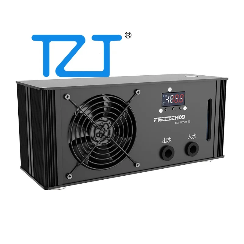 TZT FREEZEMOD BDT-WZMZ-T2 200ml Semiconductor Cooling Water Cooling System w/ 2 Fans for Tablets Laptops