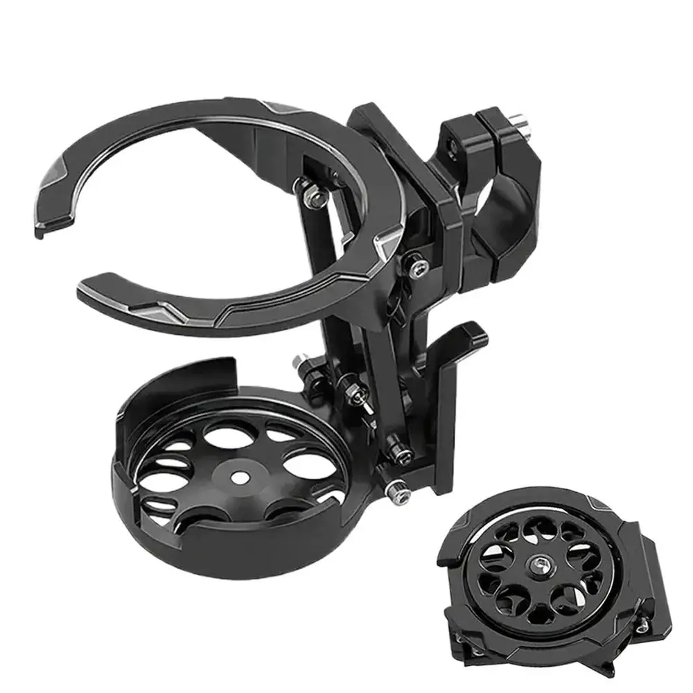 Universal bicycle Cup Holder with Foldable Design Rotatable Handlebar Drink Holder for Bike ATV Scooter