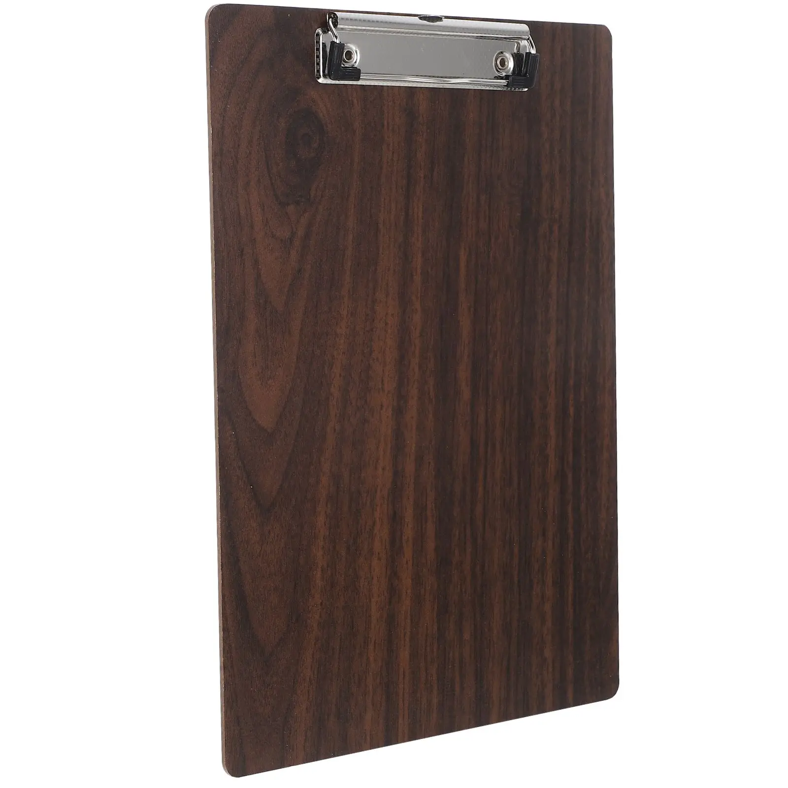 Clipboard A3 Wooden Drawing Board Lightweight Walnut Sketchpad Holder Retractable Ring Metal Clip Portable Size Kids