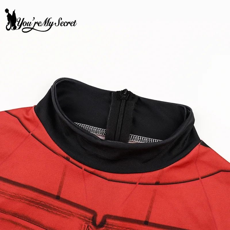 [Du bist mein Geheimnis] Cosplay Wolverine Superheld Deadpool Bodysuit Kostüm Halloween Cosplay Party Anime Overall Frauen Zentai Anzug