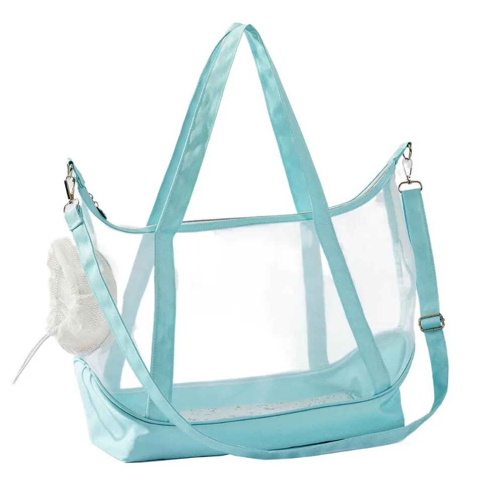 

Breathable Mesh Cat Carrier Large Space Adjustable Portable Pet Shoulder Bag with Handle Ultralight Pet Outing Tote Bag Outgoing