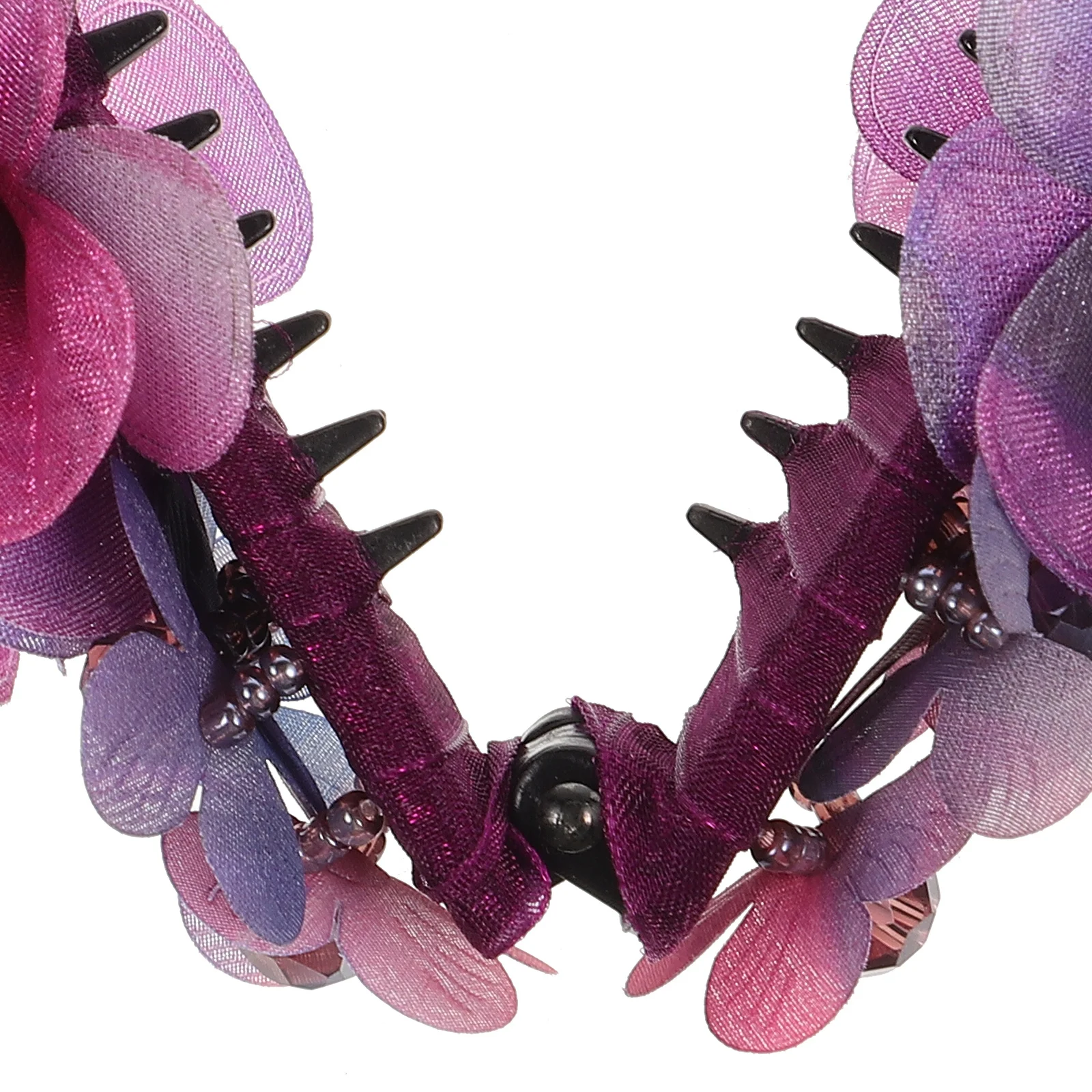 

1pc Flower Design Holder Women Long Banana Hair Girls Updo Hair Clip Claw Ponytail Clip Purple Ponytail Holder Pcs