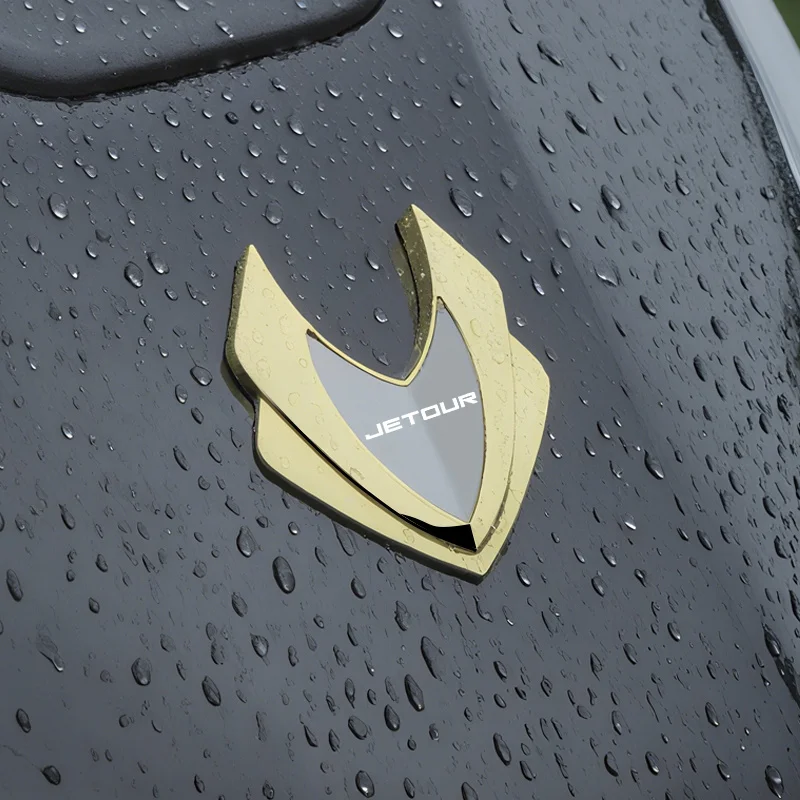 ثلاثية الأبعاد سيارة معدنية التصميم ملصق شعار شارة الشارات السيارات ل X70 X90 زائد X70S X70M X95 اكسسوارات السيارات #2