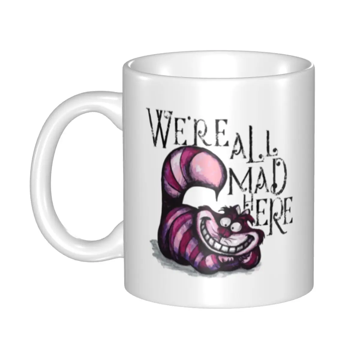 Grinsekatze Tasse: Der perfekte Kaffee- oder Teebegleiter aus Alice im Wunderland