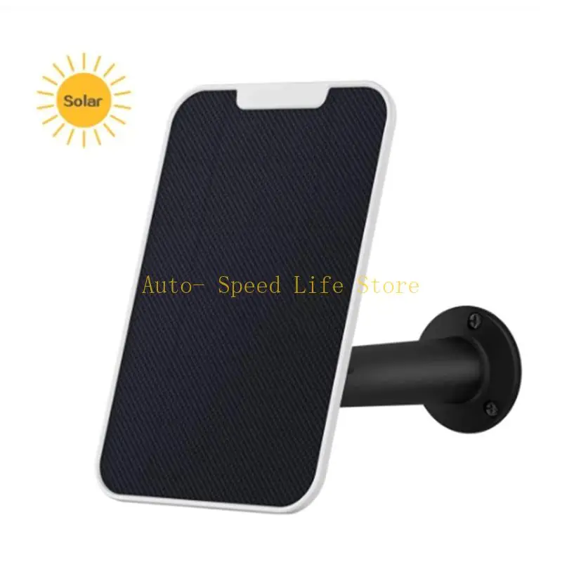 02DA Adjustable Solar Panel for Sun Power Solar Cells Battery for Smartphone Camping Outdoor Security Camera