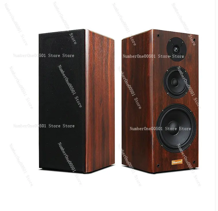 3D stereo 8 inch bookshelf speaker professional HIFI speaker high fidelity 8 inch three-way passive