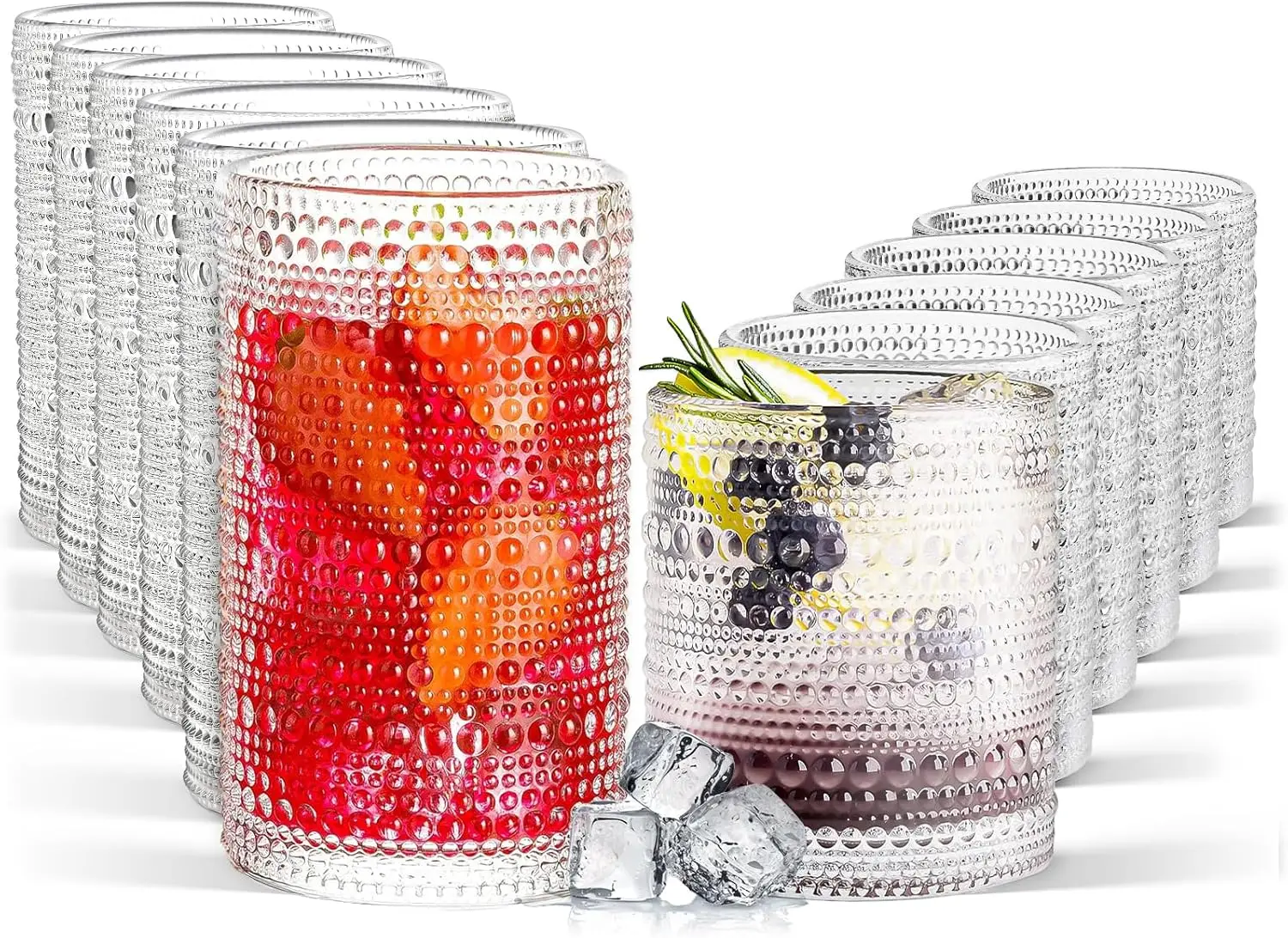 Hobnail Drinking Gl… - image