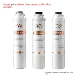 Desktop Free Installation Water Purifier Filter Element,Water Filter Cartridge,Snap-on PAC,PP,GAC,RO