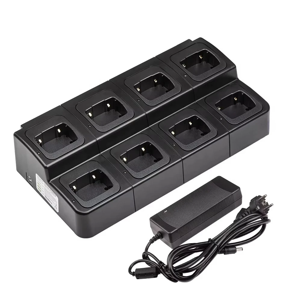 Battery charger 8-way multi-unit charger for T522A two-way radio