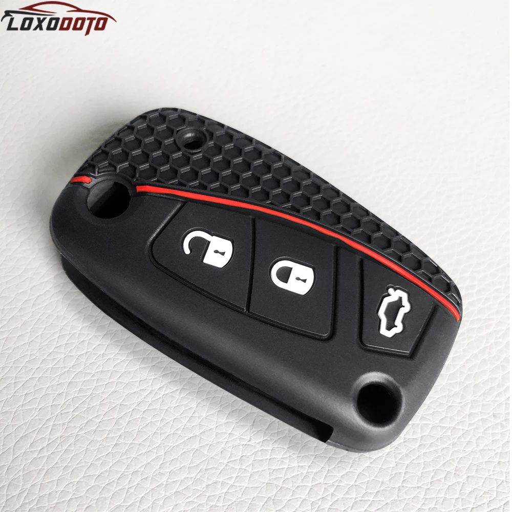 Per Fiat Panda Grande Punto Stilo Street Ka Urban Bravo Dot Ducato Doblo 500 Car Remote Key Cover portachiavi Caps Key Case